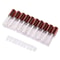 Customizable 10Pack Empty Lip Balm Lipstick Tubes DIY Cosmetic Containers With Cap 7