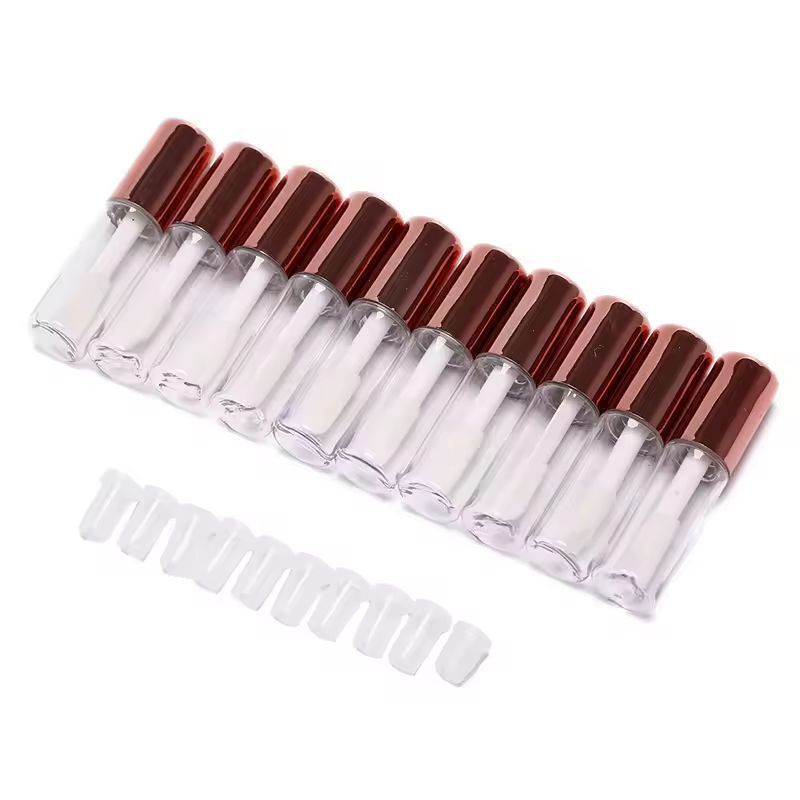 Customizable 10Pack Empty Lip Balm Lipstick Tubes DIY Cosmetic Containers With Cap 7