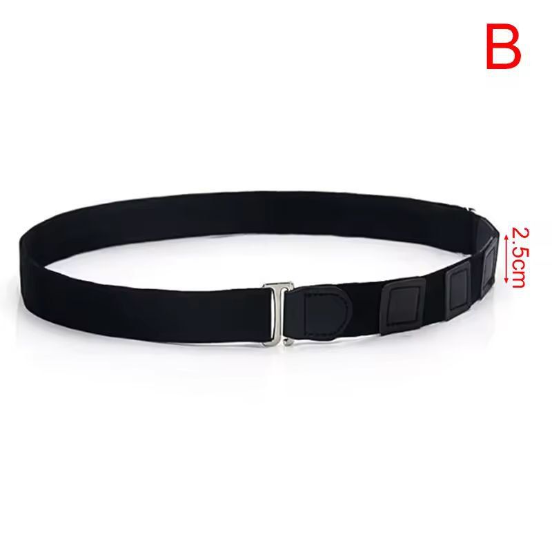 StaySharp Adjustable NoSlip Shirt Tuck Belt 8