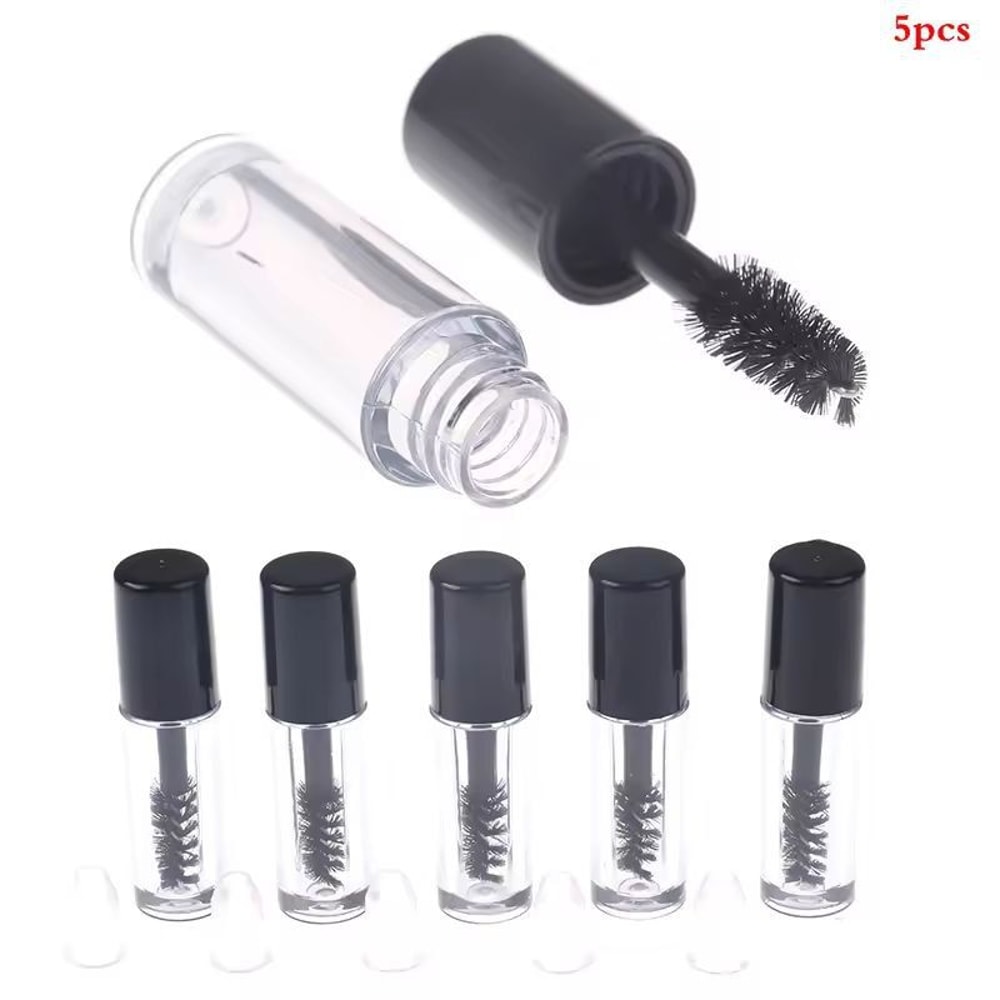 Refillable Empty Mascara Bottles Wand Compact DIY Cosmetic Tubes 5 10Pack 2