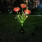 SolarGlow Solar Flower Lights Decorative Outdoor LED Garden Lights 8