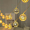CozyGlow Mirror Ball LED String Lights Warm Disco Party Fairy Lights 4