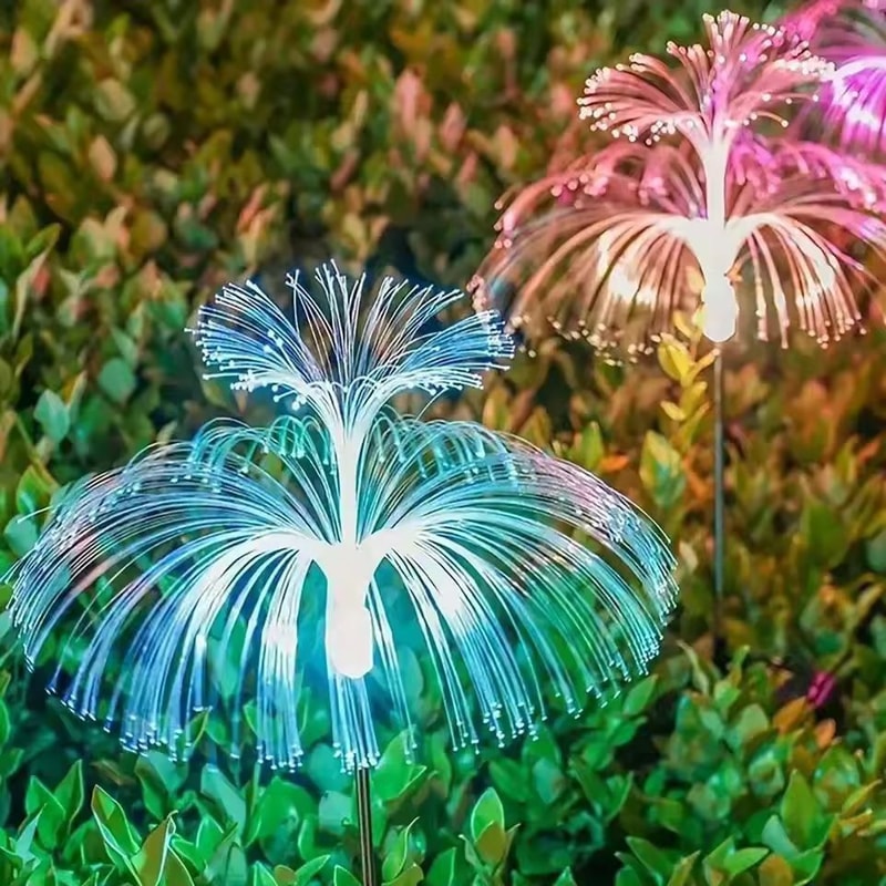 SolarGlow 7Color Jellyfish Garden Light 3
