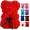 Eternal Rose Teddy Gift Bear 25m BloomFilled Decorative Keepsake For Meaningful Celebrations 1