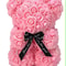 Eternal Rose Teddy Gift Bear 25m BloomFilled Decorative Keepsake For Meaningful Celebrations 9