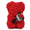 Eternal Rose Teddy Gift Bear 25m BloomFilled Decorative Keepsake For Meaningful Celebrations 15