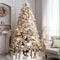 White Plush Christmas Tree Skirt Soft Fluffy Tree Base Cover For Cozy Holiday Decor 1