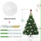 White Plush Christmas Tree Skirt Soft Fluffy Tree Base Cover For Cozy Holiday Decor 8