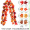 Harvest Glow Maple Fruit Vine Garland 9