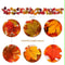 Harvest Glow Maple Fruit Vine Garland 5