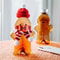 GingerbreadMan Christmas Portable Shaker Bottle 5Pack Festive Reusable Drink Bottles 3