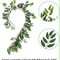 ItalianStyle Silk Ruscus Garland Lush Hanging Greenery For Home Event Decor 12