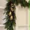 Elegant Norfolk Pine Christmas Wreath Realistic Artificial Green Garland For Indoor Outdoor Holid 4