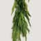 Elegant Norfolk Pine Christmas Wreath Realistic Artificial Green Garland For Indoor Outdoor Holid 6
