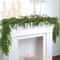Elegant Norfolk Pine Christmas Wreath Realistic Artificial Green Garland For Indoor Outdoor Holid 7
