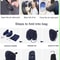Ultimate Travel Hooded Inflatable UShape Neck Pillow 2