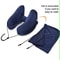Ultimate Travel Hooded Inflatable UShape Neck Pillow 6
