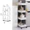 SlimSpace 34Tier Rolling Storage Cart Slim SlideOut Organizer Rack For Kitchen Bathroom 9