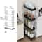 SlimSpace 34Tier Rolling Storage Cart Slim SlideOut Organizer Rack For Kitchen Bathroom 11