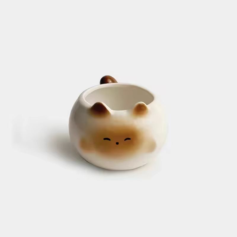 Siamese Cat Mug Cute Ceramic Latte Cup GiftReady Coffee Cup 7