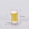 Mini Scale Dollhouse Beer Mug Set Tiny Kitchen Cup Accessories 510 Pcs 2
