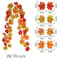 Rustic Autumn Maple Leaf Garland Artificial Maple Vine For Home Wedding Seasonal Decor 5