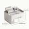 SmartSpace Desktop Organizer Tissue Holder With Drawer Storage 5