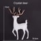 Elegant Gold Deer Statue Luxury Reindeer Figurines For Living Room Christmas Decor 3