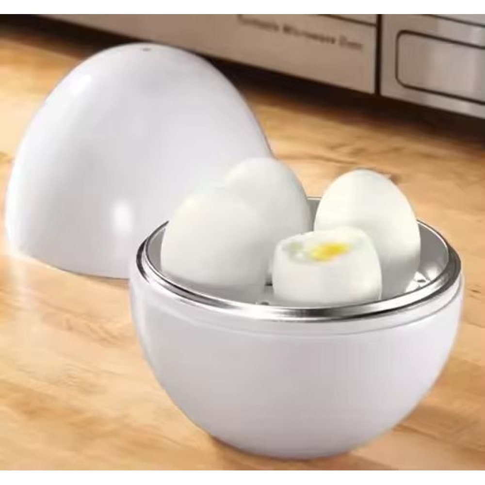 QuickCook 4Egg Microwave Steamer Cooker 1
