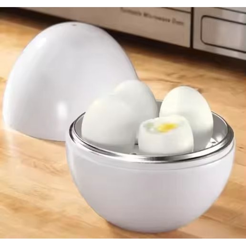 QuickCook 4Egg Microwave Steamer Cooker 1