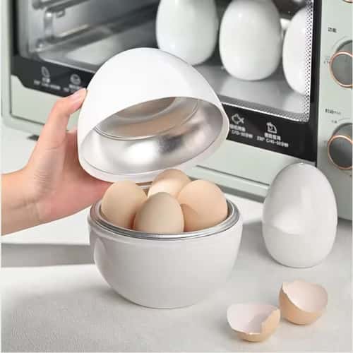 Quick-Cook 4-Egg Microwave Steamer Cooker