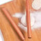 HeritageCraft Solid Wood Rolling Pin Natural Lacquerless Dough Roller For Pastry Dumplings Noodle 3