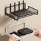 Compact WallMounted Router Shelf SpaceSaving NoDrill Organizer For Routers TV Boxes Small Items 0