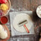 Ultimate Stainless Steel Pizza Pastry Dough Roller With Wooden Handle 4