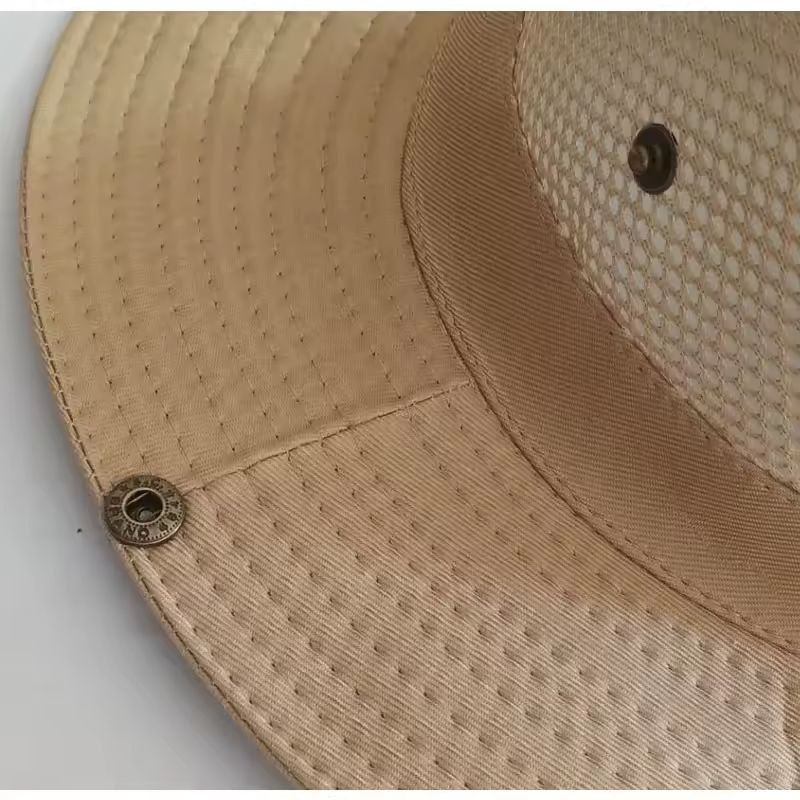 Outdoor Mesh Sun Hat Breathable Fishing Mountaineering Cap 3