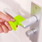 Silicone Door Handle Silent Stopper AntiCollision Wall Protector Pad 0