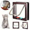 SmartTwoWay Pet Door Secure Cat Dog Flap For Easy Entry Exit 1