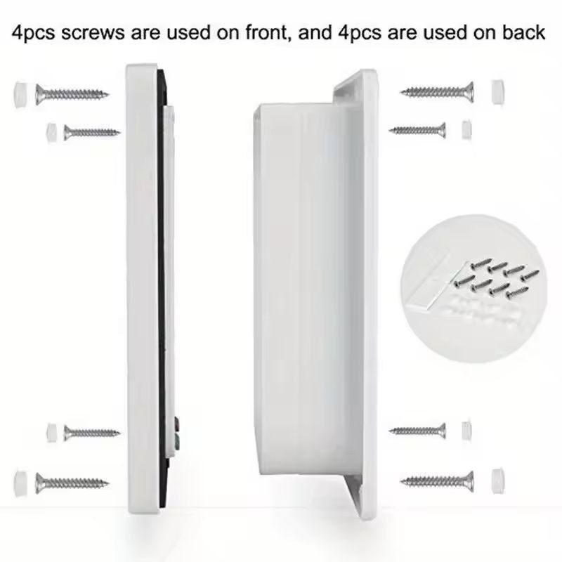 SmartTwoWay Pet Door Secure Cat Dog Flap For Easy Entry Exit 3