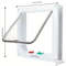 SmartTwoWay Pet Door Secure Cat Dog Flap For Easy Entry Exit 5