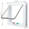 SmartTwoWay Pet Door Secure Cat Dog Flap For Easy Entry Exit 5