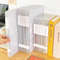 Clear A4 Document Storage Box Transparent File Case For Office Home 0