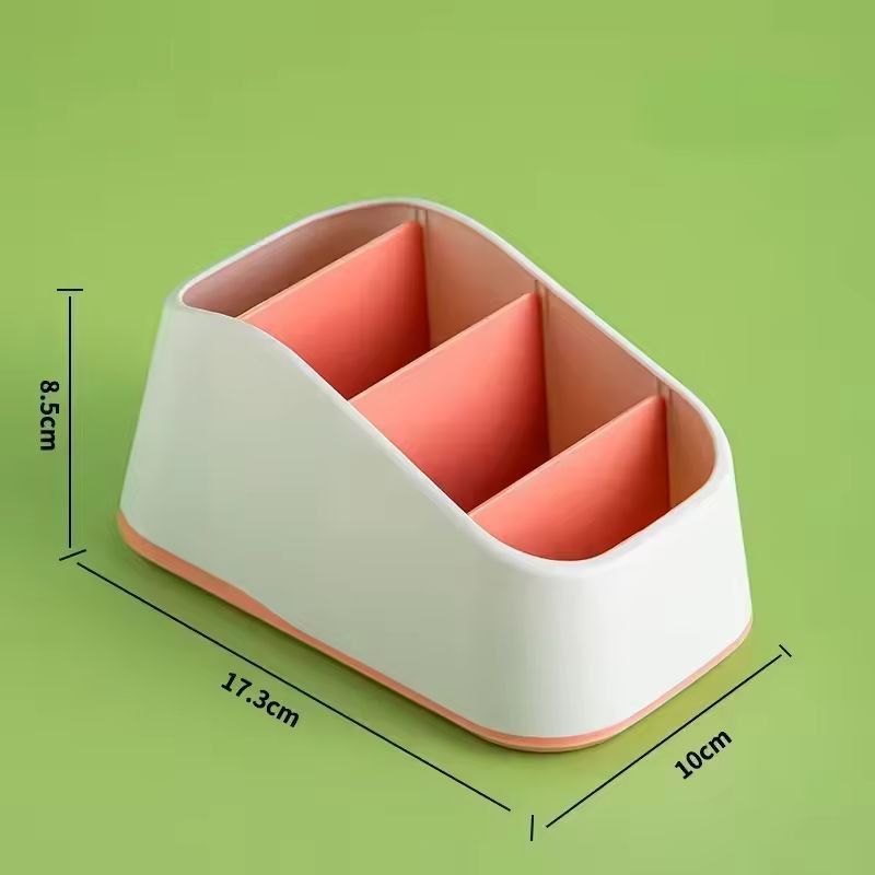 SmartSort Desktop Organizer Box Multipurpose Storage Basket For Remote Keys Cosmetics 12