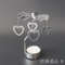 Rotating Metal Carousel TeaLight Candle Holder Festive Spinning Xmas Centerpiece 6