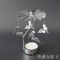 Rotating Metal Carousel TeaLight Candle Holder Festive Spinning Xmas Centerpiece 7