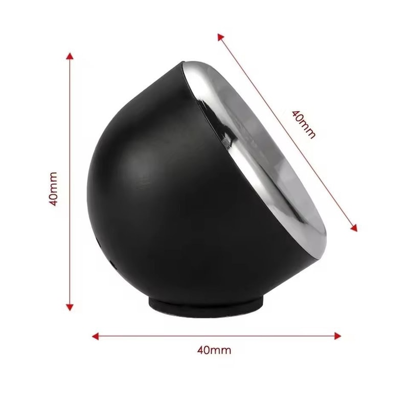 Compact AirVent Car Clock Thermometer Mini Quartz Clock And Hygrometer Gauge 5