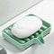 Silicone SelfDraining Soap Tray Compact Soap Sponge Holder For Bathroom Kitchen 18