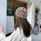 Cotton Crochet Mesh Beret Lightweight HollowOut Knit Cap For Stylish Comfort 3