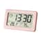 Desktop Mini Digital Clock Portable Temperature Humidity Monitor Hygrometer Thermometer 9
