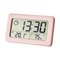 Desktop Mini Digital Clock Portable Temperature Humidity Monitor Hygrometer Thermometer 9