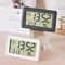 Desktop Mini Digital Clock Portable Temperature Humidity Monitor Hygrometer Thermometer 10